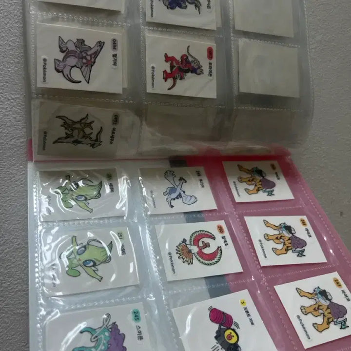 [BUNJANG] Pokémon Stickers (251 Included, Approx. 165 Varieties) / 띠부씰 251번까지 165여종
