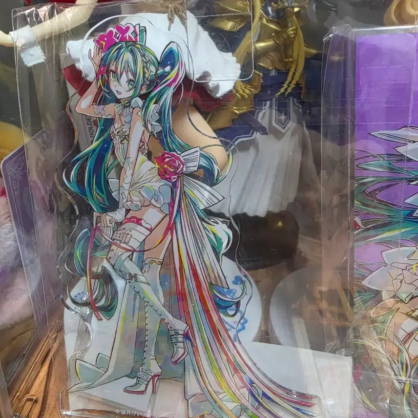 [BUNJANG] Racing Miku 2025 Anime Art Acrylic Stand / 레이싱 미쿠 2025 애니 아트 아크릴 스탠드