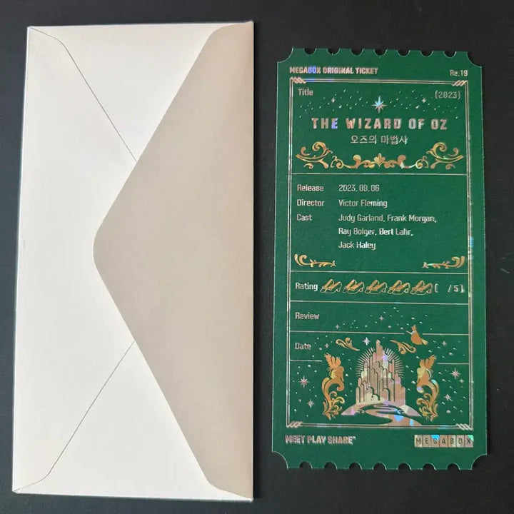 [BUNJANG] The Wizard of Oz Original Ticket / 오즈의마법사 오티 (오리지널티켓)
