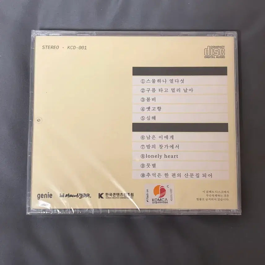 [BUNJANG] Shin Ji Hoon Starry Memory 1st Album CD Sealed / 신지훈 별과추억과시 1집 cd 미개봉