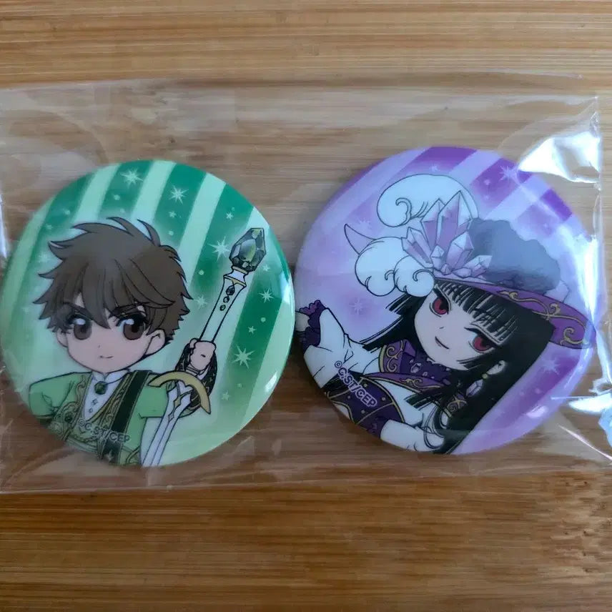 [BUNJANG] CLAMP Festival Xiaolang &amp; Yuko Can Badge (Event Exclusive) / 클램프전(후기) 구매 특전 샤오랑&amp;유코 캔배지