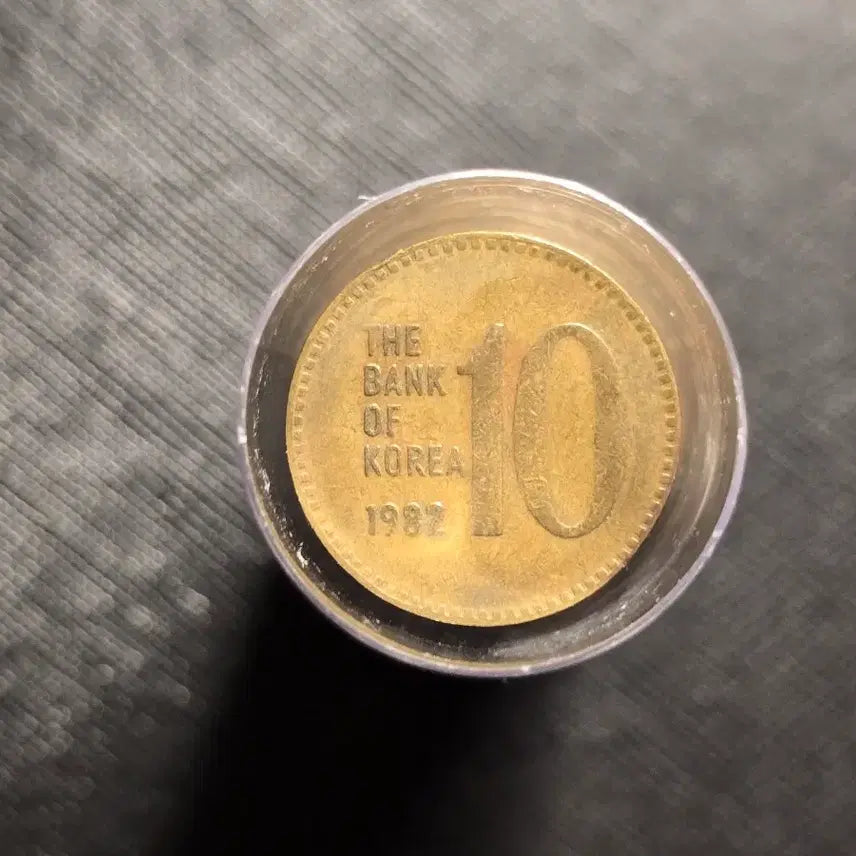 [BUNJANG] 1982 South Korean 10 Won Coin Roll (VF+ Condition) / 1982년 10원 사용제 미품 ~ 극미품 50개 롤