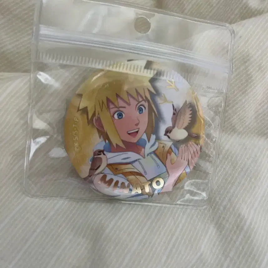 [BUNJANG] Naruto Minato Can Badge / 나루토 미나토 캔뱃지