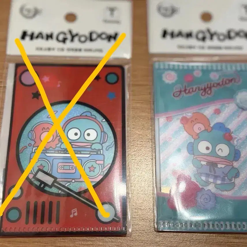 [BUNJANG] Sanrio Hangyodon T-Money Transportation Card Set / 산리오 한교동 티머니 교통카드 /한교동음악(펄)/ 한교동스위츠(펄)