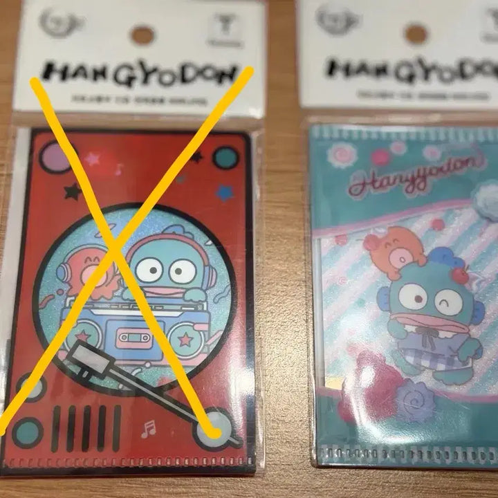 [BUNJANG] Sanrio Hangyodon T-Money Transportation Card Set / 산리오 한교동 티머니 교통카드 /한교동음악(펄)/ 한교동스위츠(펄)