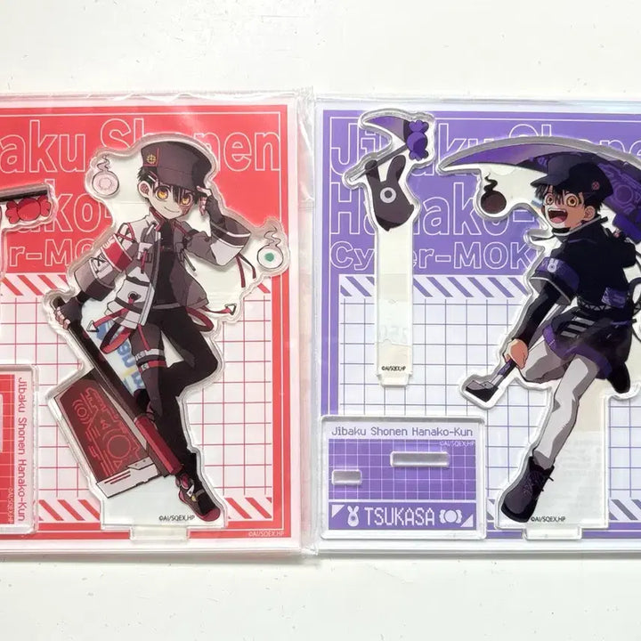 [BUNJANG] Jibaku Shonen Hanako-kun Acrylic Stand &amp; Can Badge Bundle Set / 지박소년하나코군 굿즈 일괄 판매