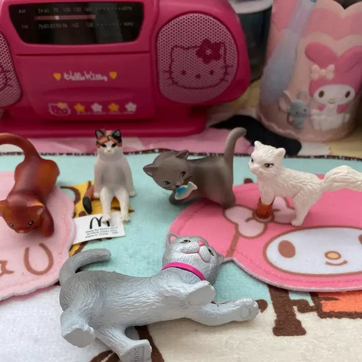 [BUNJANG] Cat Figurines Bundle Set / 고양이 피규어 일괄