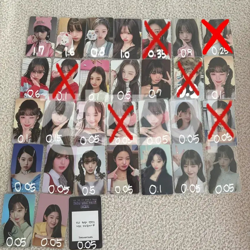 [BUNJANG] IVE Jang Wonyoung Photocard / 아이브 장원영 포카 판매
