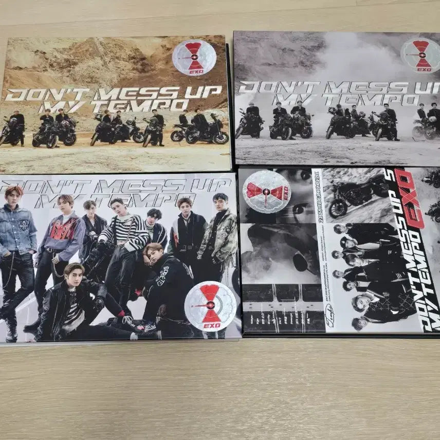 [BUNJANG] EXO Tempo Album Version Set / 엑소 템포앨범 버전별1종 총4개