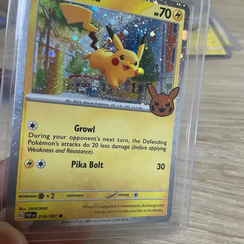[BUNJANG] Pokemon Card Halloween Pikachu 018/091 (Near Mint) / 포켓몬 카드 할로윈 피카츄 018/091 A급