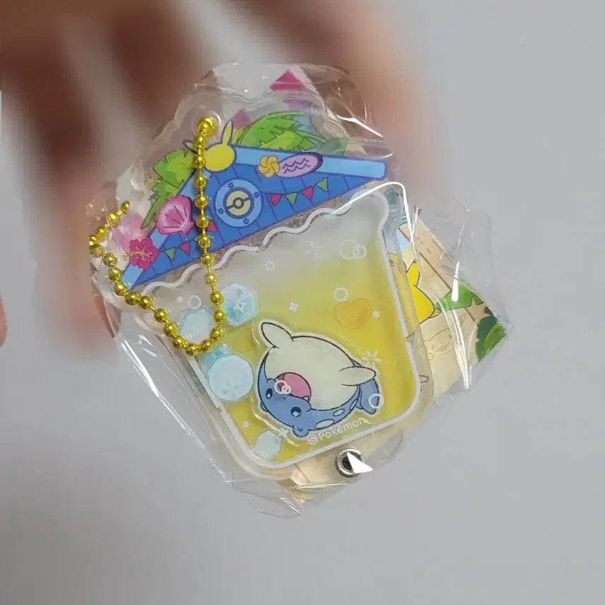 [BUNJANG] Pokemon Busan Pop-Up Relaxing Vacance Acrylic Shaker Groudon / 포켓몬 부산팝업 느긋 바캉스 아크릴 쉐이커 대굴레오