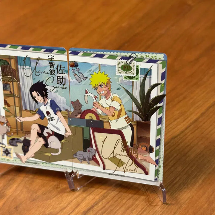 [BUNJANG] Kayou Naruto &amp; Sasuke Panorama Card / 카유 나루토 &amp; 사스케 파노라마 카드