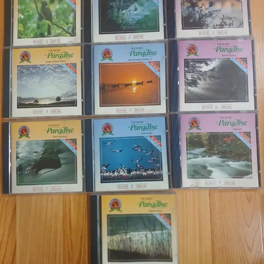 [BUNJANG] The Music Paradise BIO MUSIC Vol. 1 CD Set (10 Discs) / 더 뮤직 파라다이스 BIO MUSIC 1 CD(10개)