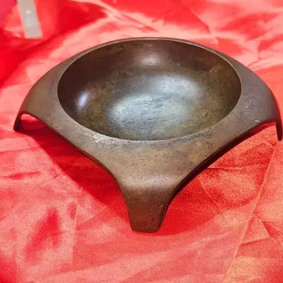 [BUNJANG] Brass Square Brush Washer (13x13cm) - Vintage Scholar&