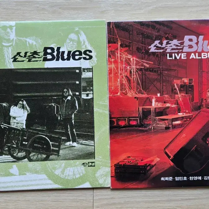 [BUNJANG] Shin Chon Blues Live 2LP Set / 신촌블루스 lp 2종