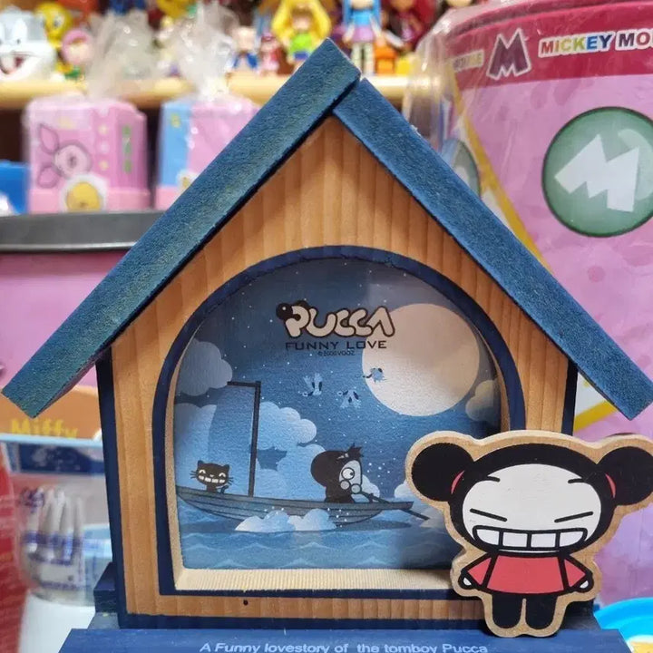 [BUNJANG] Pukka &amp; Garu Vintage Illustration Frame / 고전 뿌까 액자