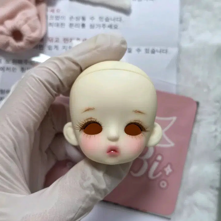 [BUNJANG] Chicabi Pocket Milky White Pony Doll Body with Accessories / 치카비 포켓 미백 포니 본체(물품포함가)/구체관절인형