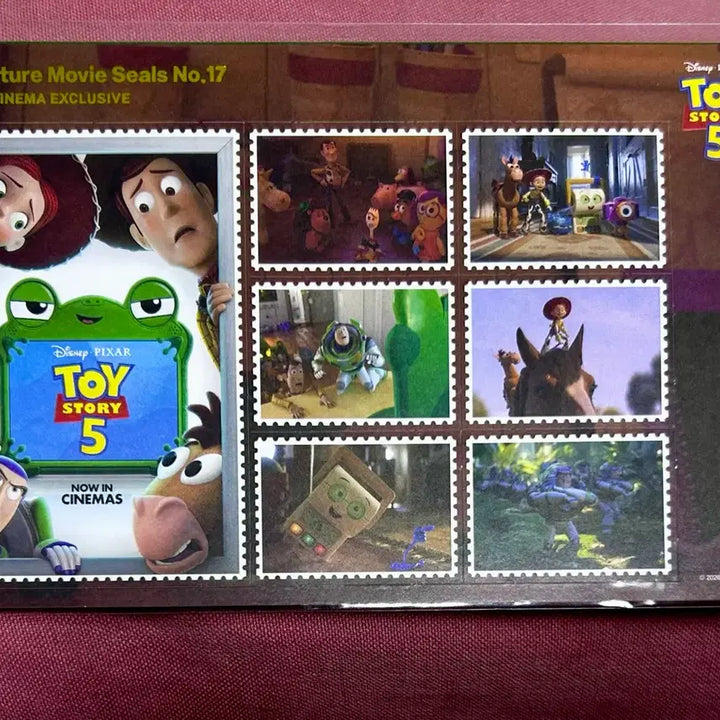 [BUNJANG] Toy Story 5 Movie Seal Lotte Cinema / 토이스토리5 무비씰 롯데시네마