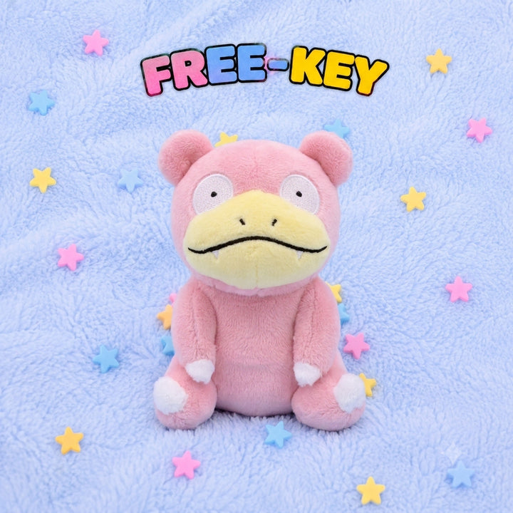 [BUNJANG] New Pokemon Gutsy Geodude Plush Keychain / [새상품/정가] 야돈 fit 인형 키링