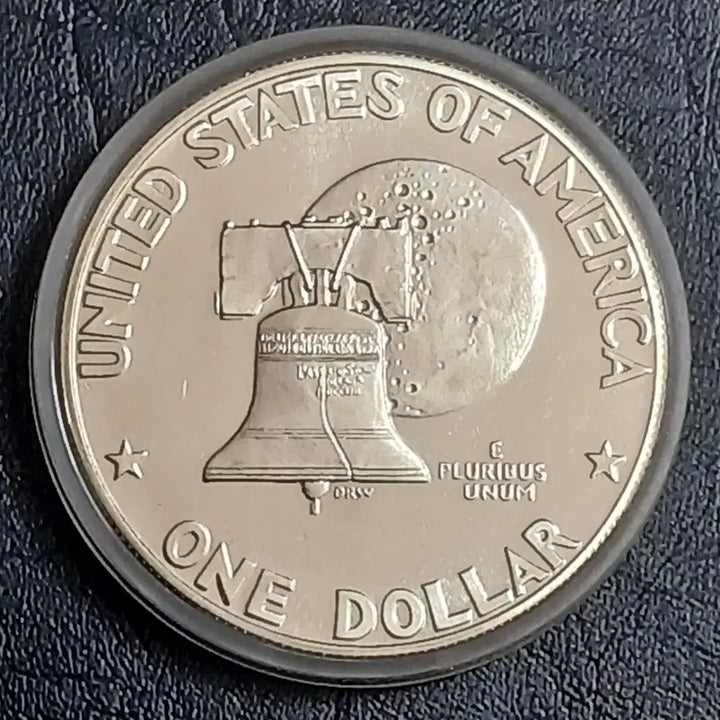 [BUNJANG] United States 200th Anniversary Proof Silver Eisenhower Dollar Coin / ("프루프" 은화) 미국 1976 독립 200주년 기념주화 아이젠하워 달러