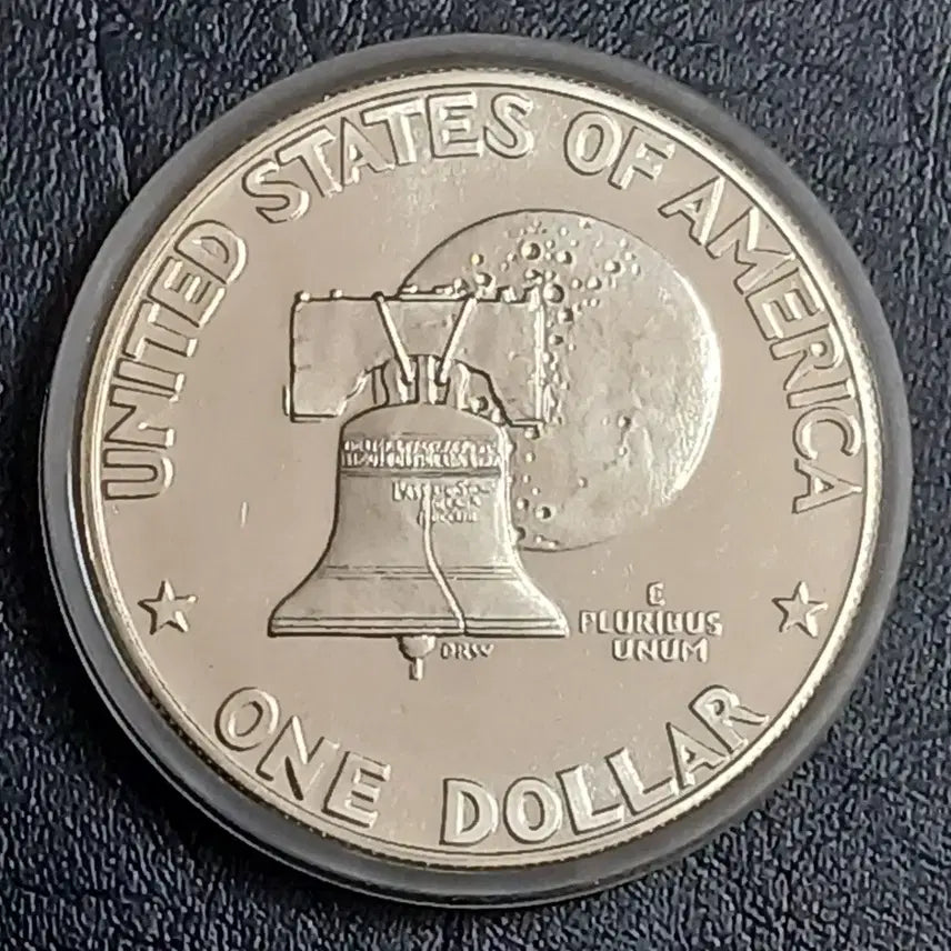 [BUNJANG] United States 200th Anniversary Proof Silver Eisenhower Dollar Coin / ("프루프" 은화) 미국 1976 독립 200주년 기념주화 아이젠하워 달러
