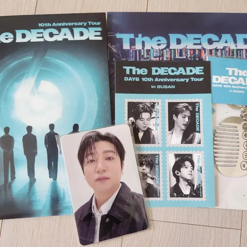 [BUNJANG] Day6 D-Day Busan Concert Entry Gift Photocard &amp; Keyring (Sealed) / 데이식스 데케이드 부산 콘서트 입장 기프트