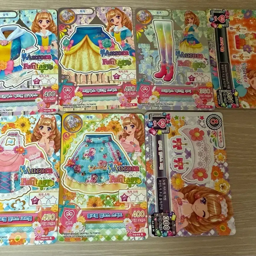 [BUNJANG] Aikatsu! AiStars Maria Princess Merhen Floral Alps Bundle Set / 아이카츠 아이엠스타 마리아 프린세스 메르헨 플로럴 알프스 한판 일괄 판매