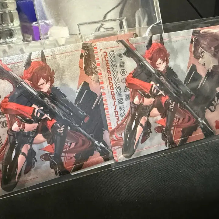 [BUNJANG] NİKE: Goddess of Victory Red Hood Metal Card / 니케 승리의 여신 레드후드 메탈카드 한장