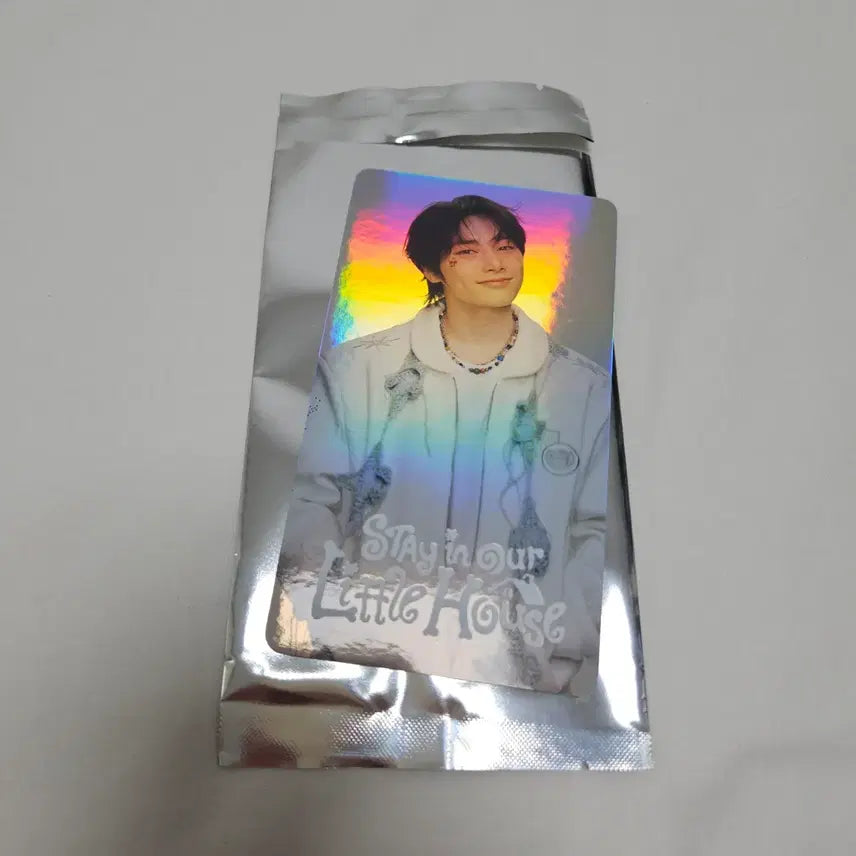 [BUNJANG] Stray Kids I.N Little House Photocard Lucky Draw Trading Card Hologram / 스트레이키즈 아이엔 리틀하우스 트레카 트레이딩 카드 홀로그램 포카 6기 팬미팅 엠디 굿즈 little house trading card