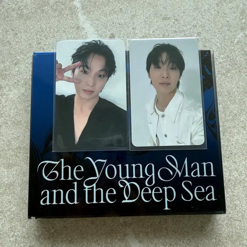 [BUNJANG] BTOB Hyunsik The Young Man and the Deep Sea Bundle Set Photocard &amp; Album / 비투비 임현식 더영맨앤더딥씨 포카+앨범 일괄