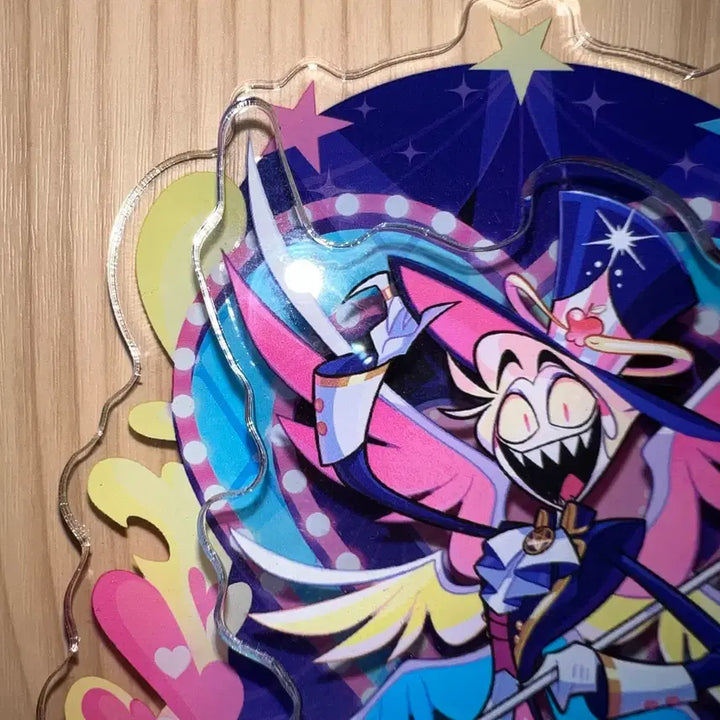 [BUNJANG] Hasbean Hotel 2025 Lucifer Acrylic Stand / 해즈빈 호텔 2025 프라이드 루시퍼 아크릴 스탠드