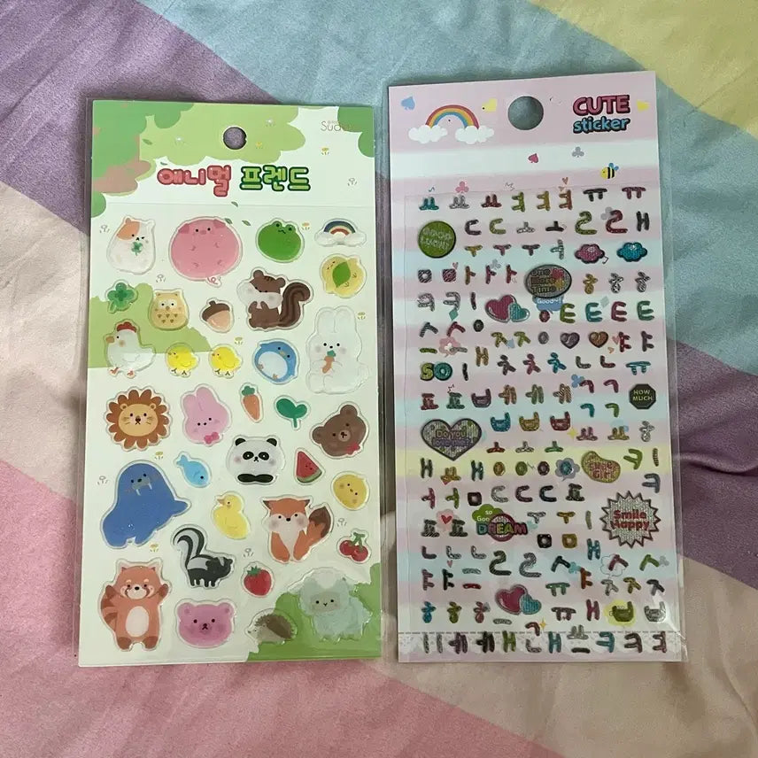 [BUNJANG] Vintage Sticker Bundle Set / 고전 스티커 일괄