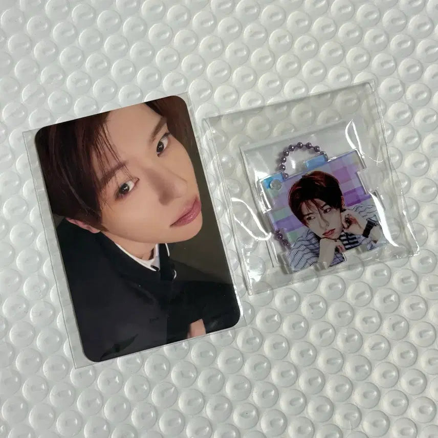 [BUNJANG] NCT WISH YoI Dong YoI Don BOMITGIRL Musinsa Special Photocard &amp; Puzzle Keychain Set / 엔시티 위시 일본 앨범 요이동 요이돈 보밋걸 무모샵 포카 시온 퍼즐 키링 특전