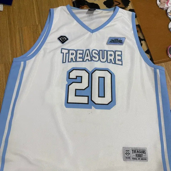 [BUNJANG] TREASURE 2024 Reboot Concert Jeongwoo MD Sleeveless Shirt / 24년도 리부트 앙콘 트레저 소정환 엠디 나시 정환 md