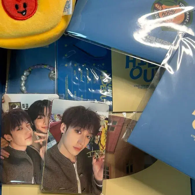 [BUNJANG] Stray Kids 4th Fanclub Kit Photocard &amp; ID Photo Set / 포카 증사 O) 스트레이키즈 스키즈 4기 팬클럽 키트
