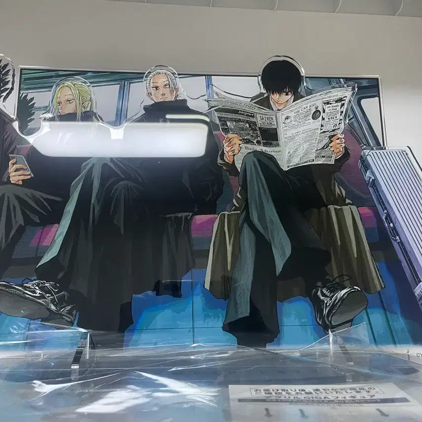 [BUNJANG] Sakamoto Days Limited Edition Scene Acrylic Stand Nagumo Shishiiba / 사카모토 데이즈 수주 한정 기가 장면아크릴 나구모 시시바