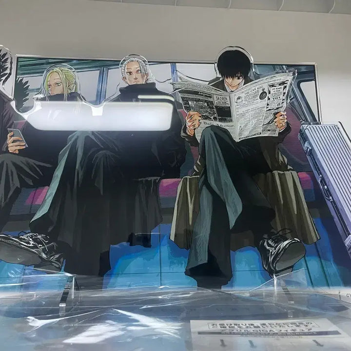 [BUNJANG] Sakamoto Days Limited Edition Scene Acrylic Stand Nagumo Shishiiba / 사카모토 데이즈 수주 한정 기가 장면아크릴 나구모 시시바