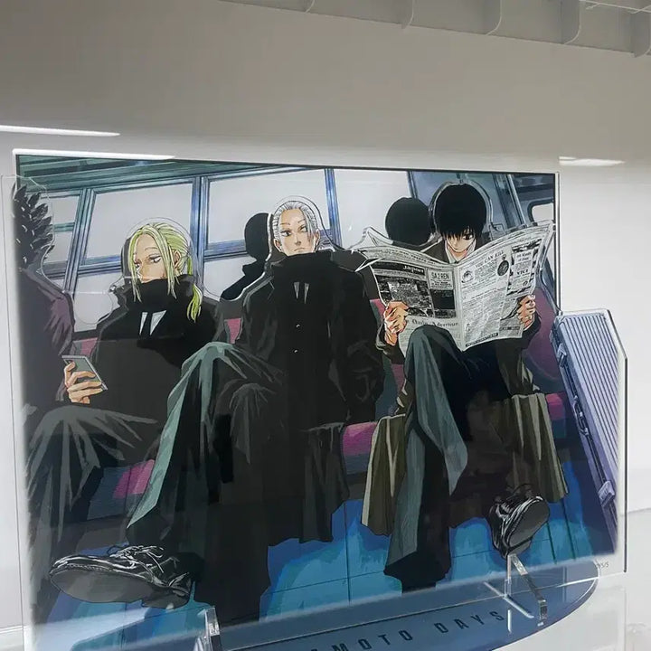 [BUNJANG] Sakamoto Days Limited Edition Scene Acrylic Stand Nagumo Shishiiba / 사카모토 데이즈 수주 한정 기가 장면아크릴 나구모 시시바