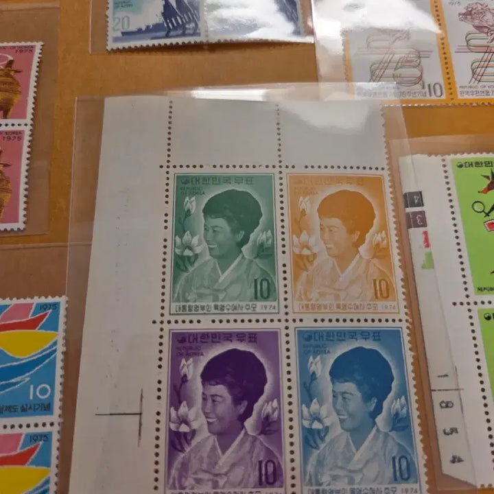 [BUNJANG] Vintage Stamp Block Set / 우표 블럭 세트