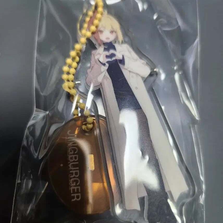 [BUNJANG] Isegye Idol Doojim Jjingburger Keychain / 이세계아이돌 두찜 키링 - 징버거