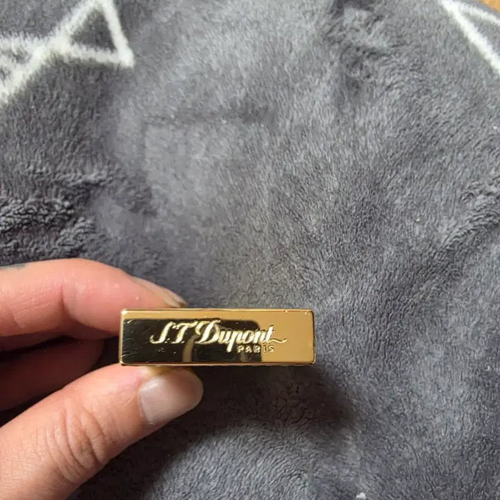 [BUNJANG] S.T. Dupont Lighter Gold Tone Pattern / 듀퐁 라이터 금장 패턴