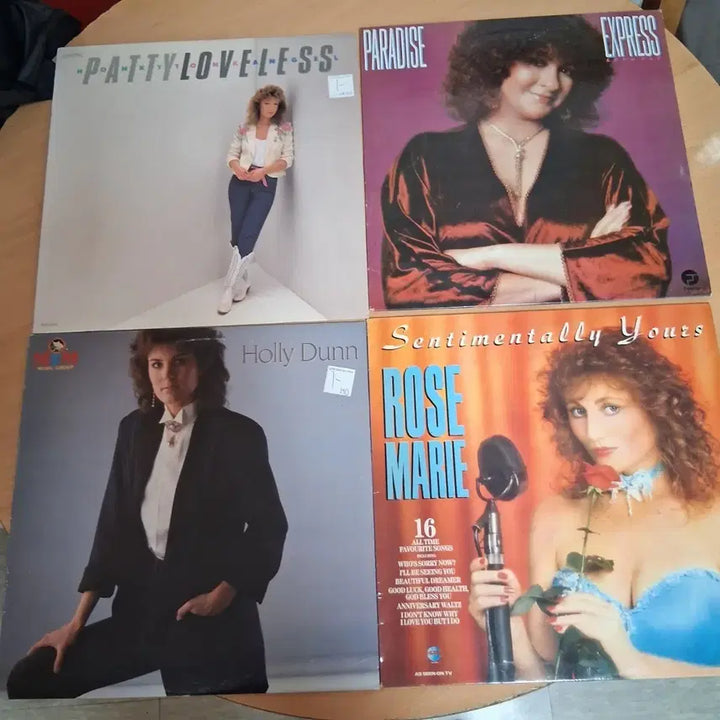 [BUNJANG] Various Artists Bundle Set 4x Pop LPs / 민트급 여자 팝 LP 4장 일괄 할인 정리