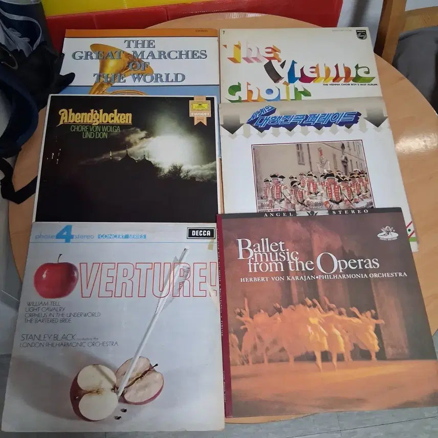 [BUNJANG] Bundle Set of 6 Classic LPs - Mint Condition / 6장 일괄 민트급 다양한 클래식 LP