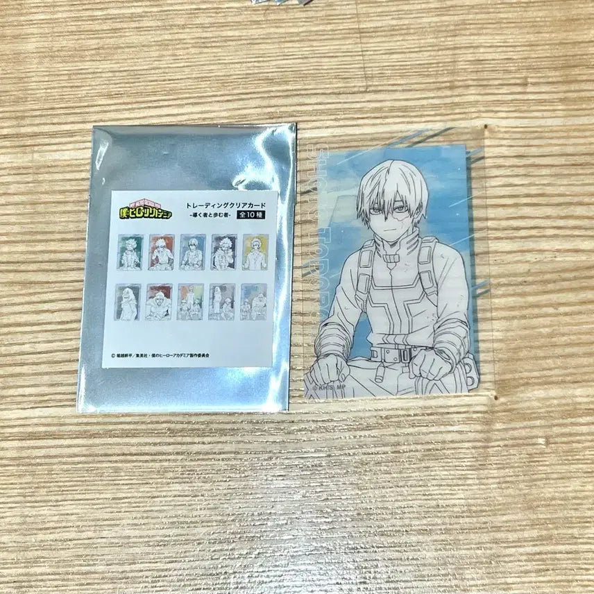 [BUNJANG] My Hero Academia Loft Todoroki Shoto Clear Card / 나의 히어로 아카데미아 로프트 토도로키 쇼토 클리어 카드