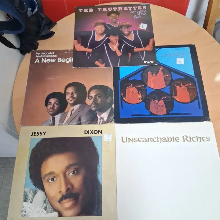 [BUNJANG] Gospel Songs LP Bundle Set (5 Records) / 5장 일괄 유명 가스펠 송 LP 일괄 판매합니다