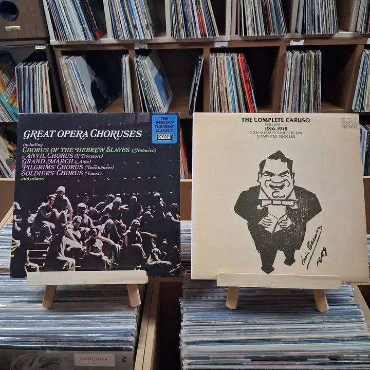 [BUNJANG] Opera Chorus &amp; Great Tenors LP Bundle / 2장 일괄 오페라 코러스 와 최고의 테너 LP