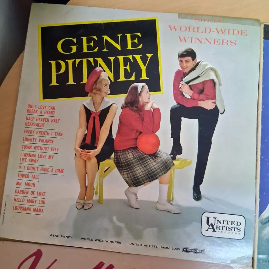 [BUNJANG] 4-Piece Vintage Original Old Pop LP Bundle Set / 4장 일괄 빈티지 오리지널 올드팝 LP