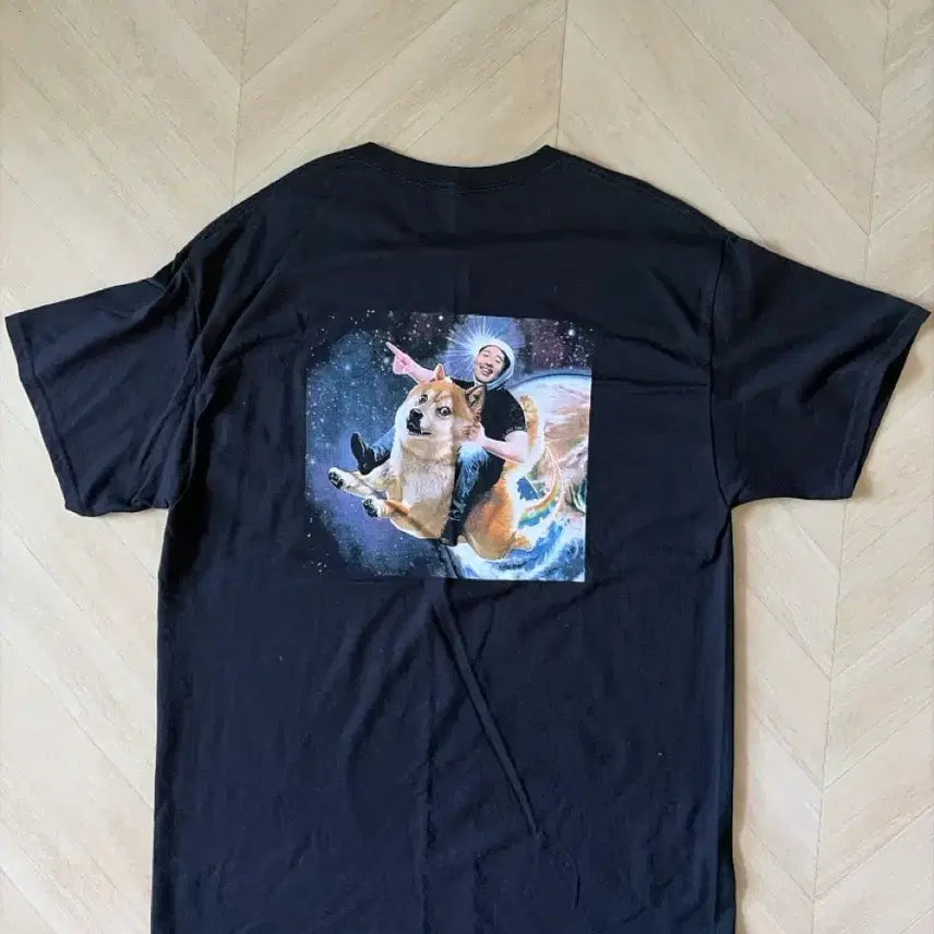 [BUNJANG] Yumdda Flex T-Shirt Black / 염따 flex티 도지 팝니다