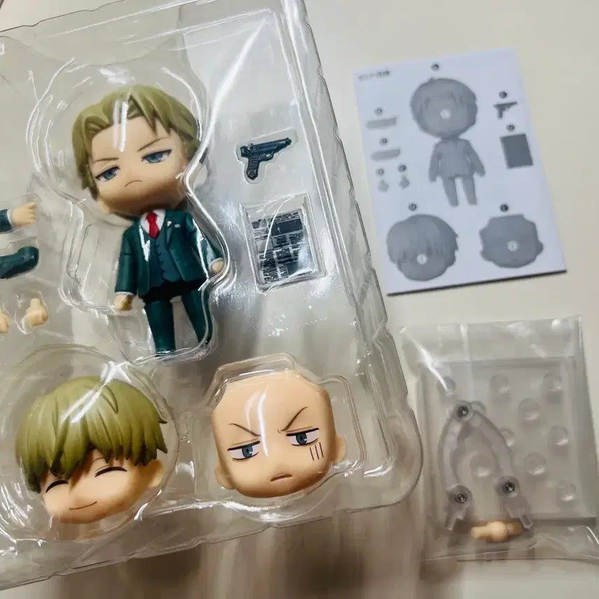 [BUNJANG] Nendoroid 1901 Spy x Family Loid Forger Figure / 넨도로이드 1901 스파이패밀리 로이드 포저