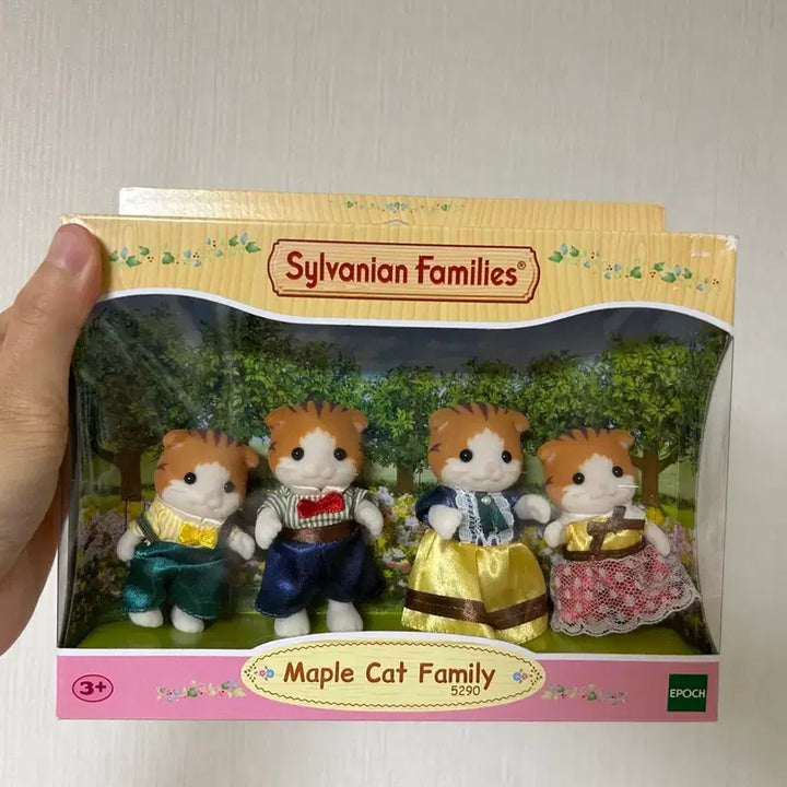 [BUNJANG] Sylvanian Families Maple Cat Family (Discontinued) Sealed New Product / 단종) 실바니안 메이플캣가족 미개봉 새상품